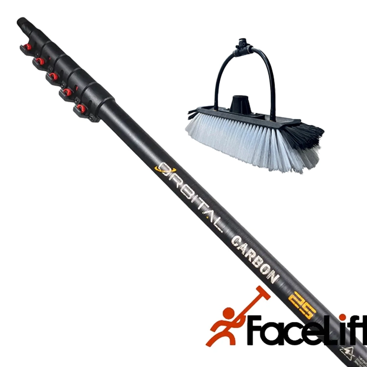 FaceLift® Orbital Carbon Telewassteel – 22 ft – 6,70 meter