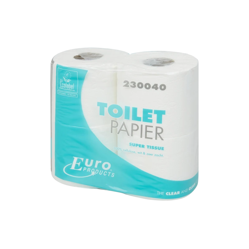 Toiletpapier Euro CEL 2 laags 400 vel - 10 x 4 rol