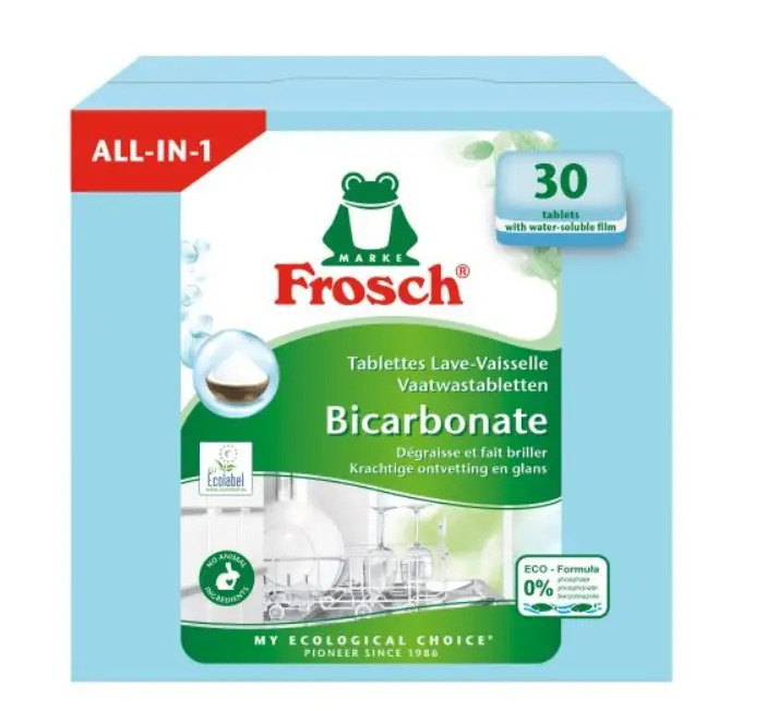 FROSCH Vaatwastabletten All-in-1 Bicarbonate