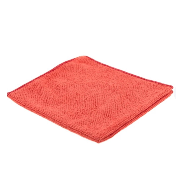 Microvezeldoek Gebreid Rood