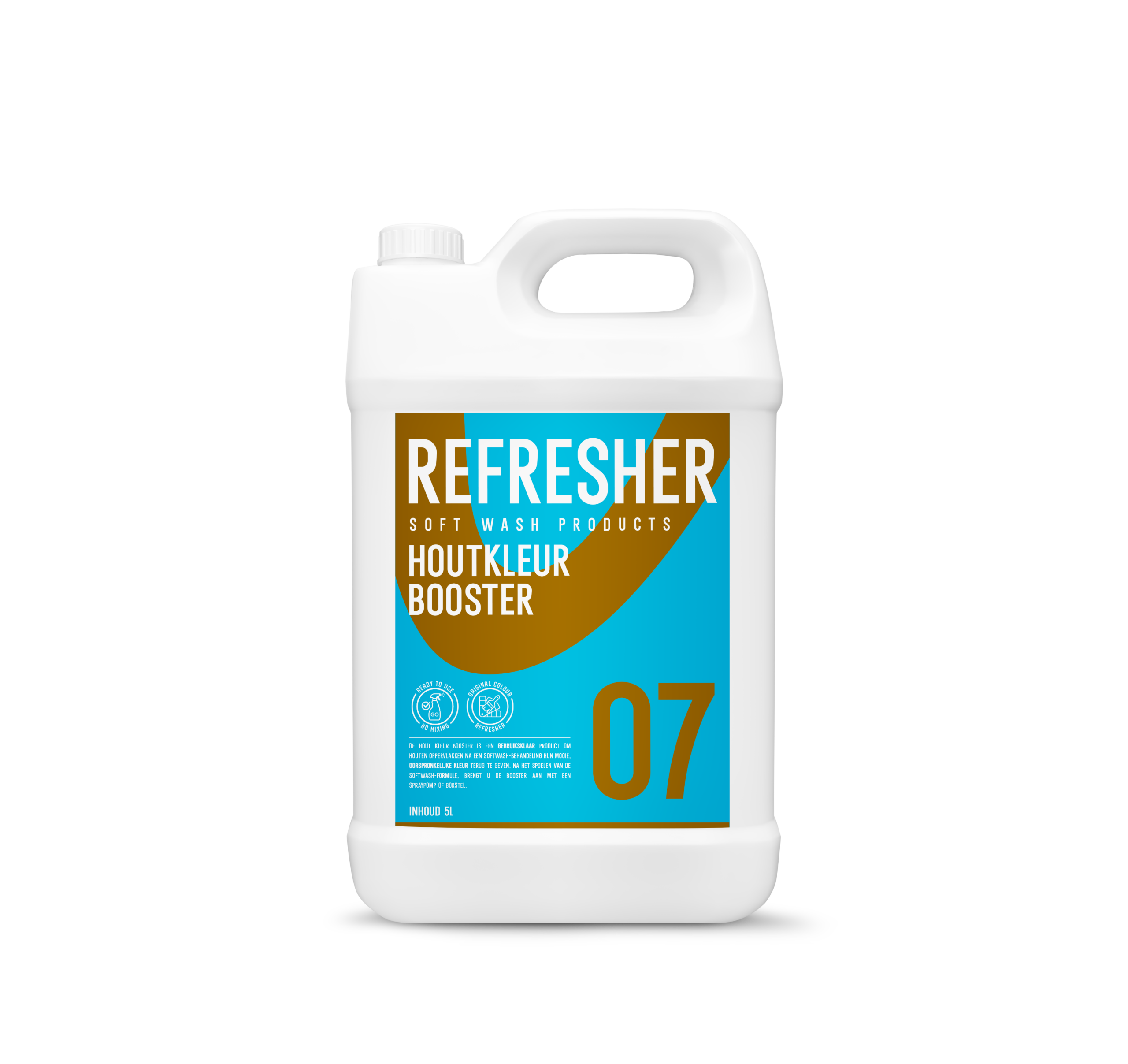 Softwash Refresher Hout Kleur Booster 5L