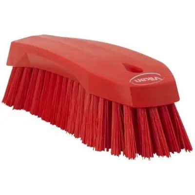 Grote werkborstel rood