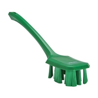 Harde UTS afwasborstel met steel groen