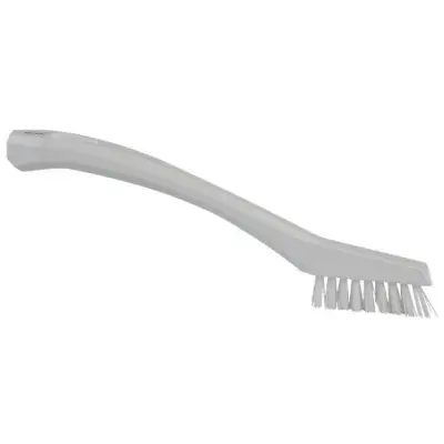 Vikan Precisieborstel / Voegenborstel Wit – 205mm Extra Hard