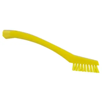 Vikan Precisieborstel / Voegenborstel Geel – 205mm Extra Hard