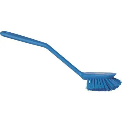 Vikan Vaatwasborstel Blauw – 280mm Medium