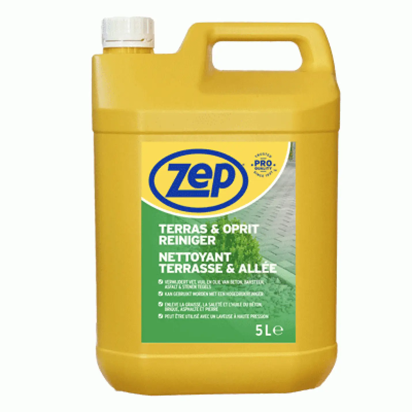 Terras en oprit reiniger