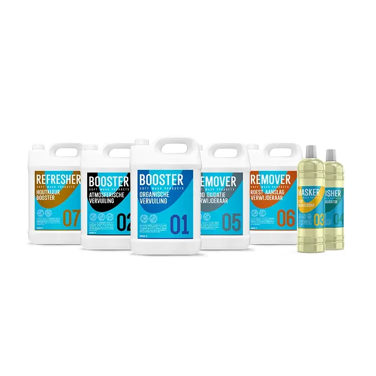 Softwash Set Chemie Compleet