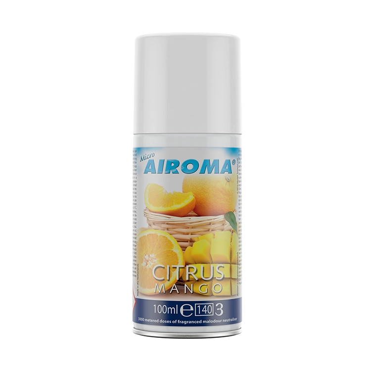 Airoma luchtverfrisservulling Citrus / Mango, 12 x 100 ml