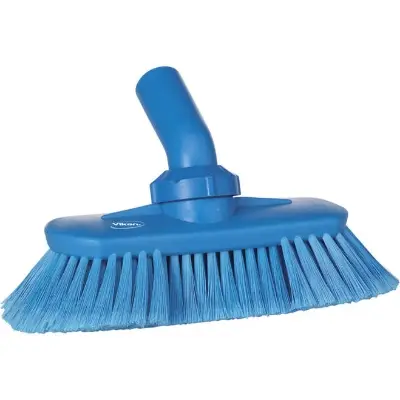 Vikan Hoekverstelbare Wandborstel 240mm - Blauw (Gespleten Vezels)