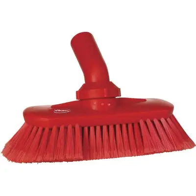 Vikan Hoekverstelbare Wandborstel 240mm - Rood (Gespleten Vezels)