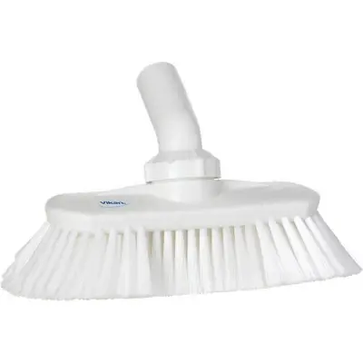 Vikan Hoekverstelbare Wandborstel 240mm - Wit (Gespleten Vezels)