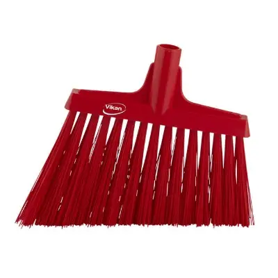Vikan 2914 Hoekbezem 290mm - Rood (Extra Harde Vezels)