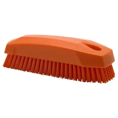 Vikan hygiënische nagelborstel oranje