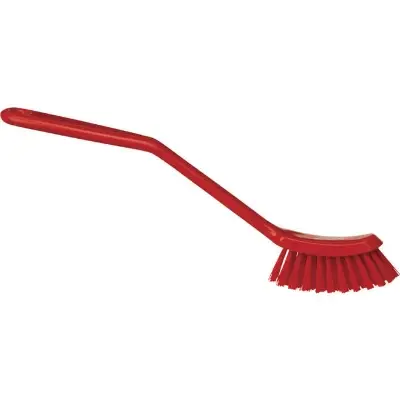 Vaatwasborstel Smal Rood