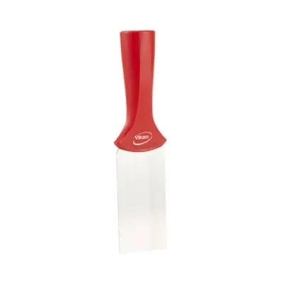 Vikan RVS schraper rood