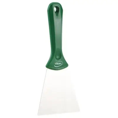 Vikan RVS Handschraper Breed Groen