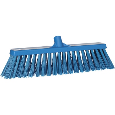 brede bezem hard - Blauw