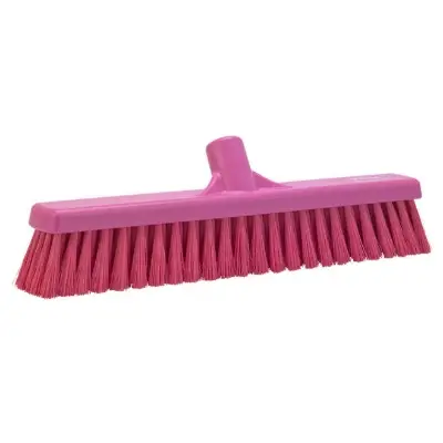 Vikan Vloerveger Roze Zacht 410 mm