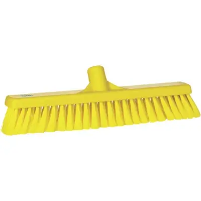 Vikan Vloerveger Geel Zacht 410 mm