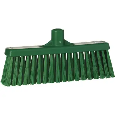 Vikan Bezem met Rechte Nek - 310 mm - Groen