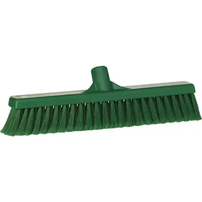Vikan Zachte Vloerveger met Splitvezels - 410 mm - Groen