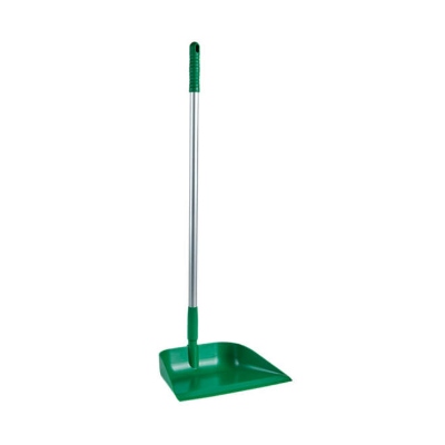 stofblik met steel groen