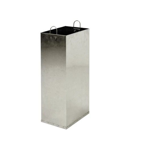 Binnenbak modulaire afvalscheidingsunit 60 liter, V-Part - verzinkt