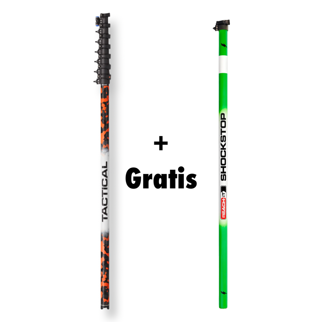 REACH-iT TACTICAL WATER FED POLE + SHOCKSTOP / 9,2 meter