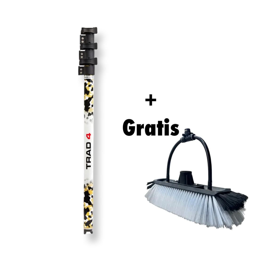 Reach it trade 4 REACH-iT TRAD Pole 4FT (1,20 meter) + Gratis Borstel
