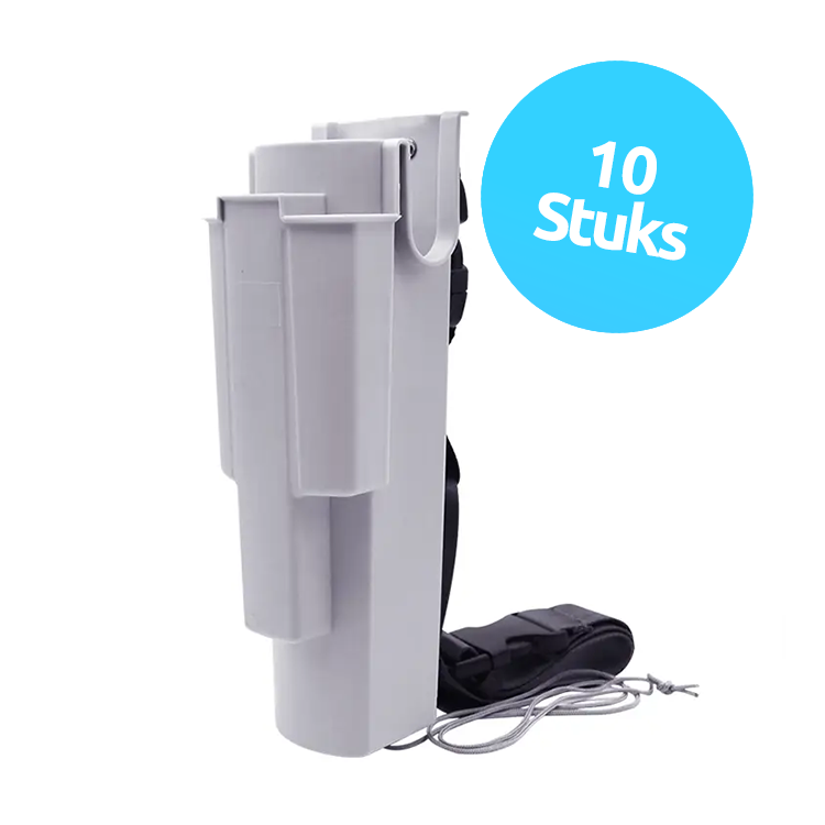 Bucket 10 Glazenwassers Bucket + Riem - 10 Stuks (€9,95 per stuk)