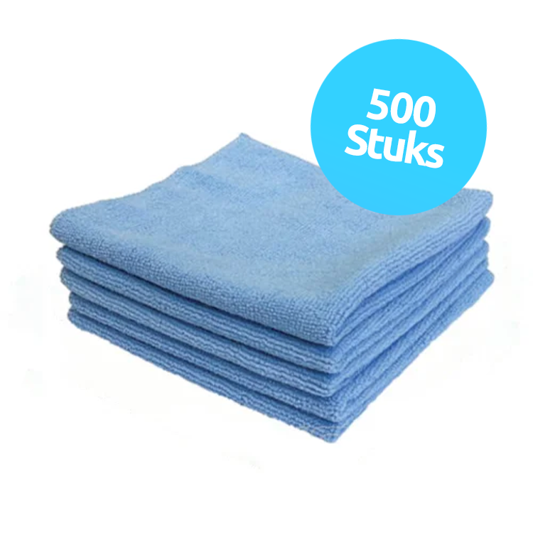 Microvezeldoek Blauw - 500 Stuks