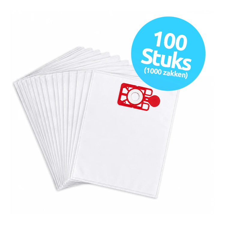 Stofzakken voor Numatic NVM 1CH Henry/James - 100 x 10 stuks (€4,95 per pak)