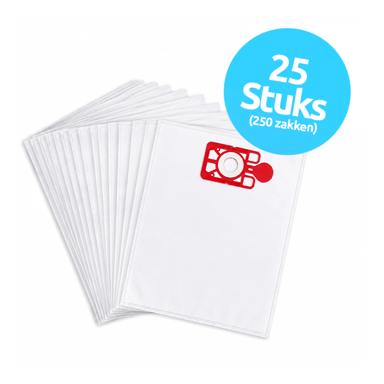 Stofzakken voor Numatic NVM 1CH Henry/James - 25 x 10 stuks