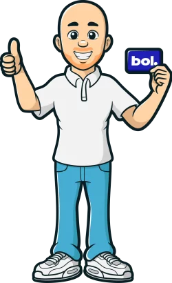 Character Holding Bol. Card